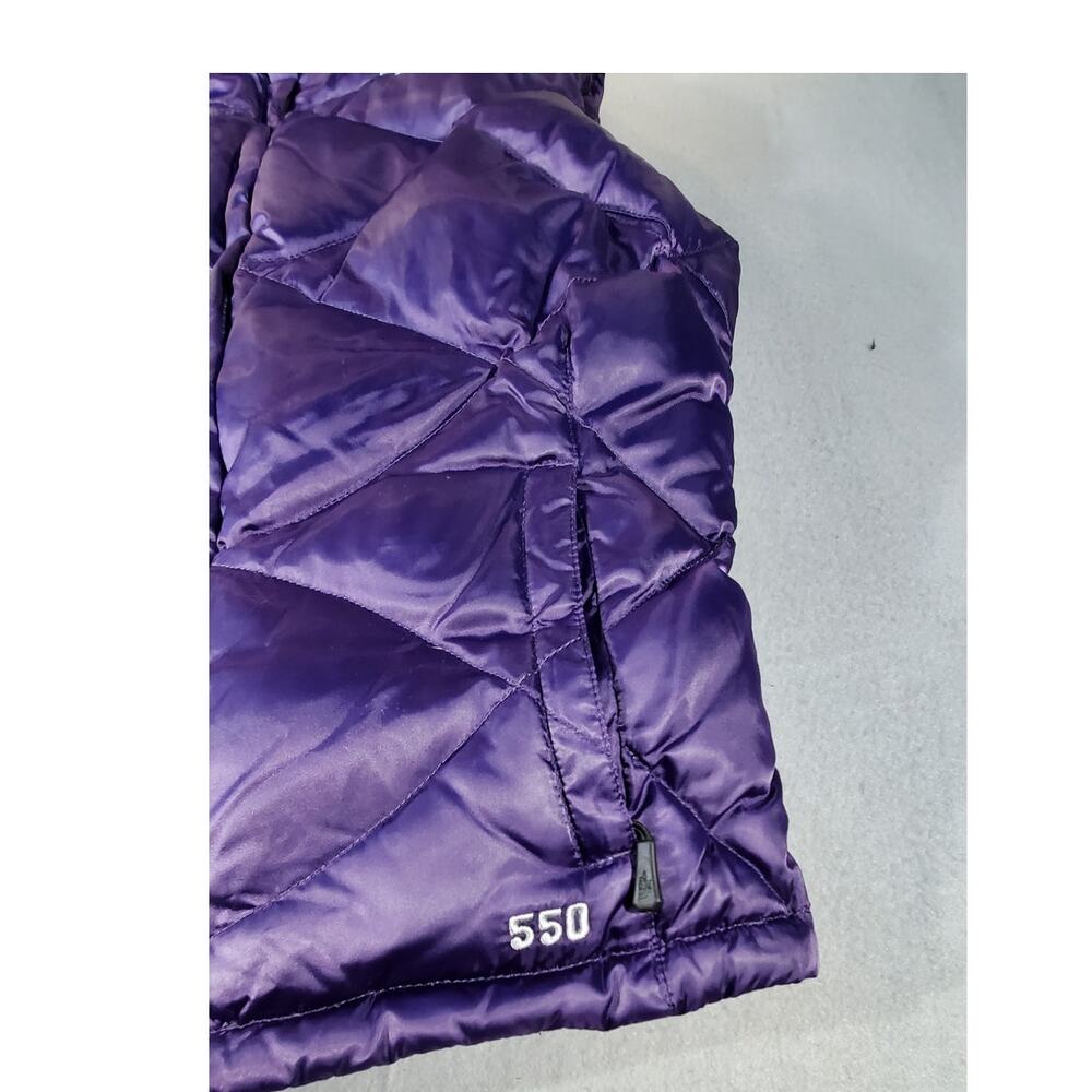 The North Face Aconcagua 550 Down Vest Women’s Small Purple Full Zip warm - Picture 3 of 9